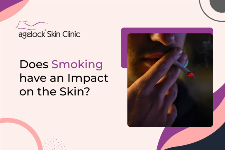 Does smoking have an impact on the skin?